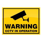 Image of CCTV Warning Sign